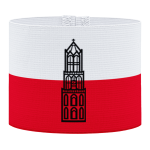 Utrecht, fc Utrecht, domtoren, voetbal, Aanvoerdersband, captain armband specialist, de aanvoerdersband specialist, hockey, volleybal, met klittenband aansluiting, met standaard stiknaad, gepersonaliseerde aanvoerdersband, aanvoerdersband kopen, aanvoerdersband ontwerpen, aanvoerdersband bedrukken